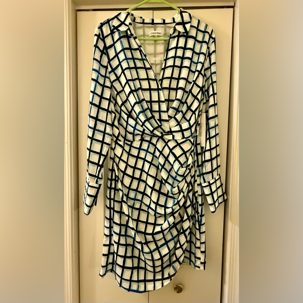Calvin Klein Size L long sleeve dress